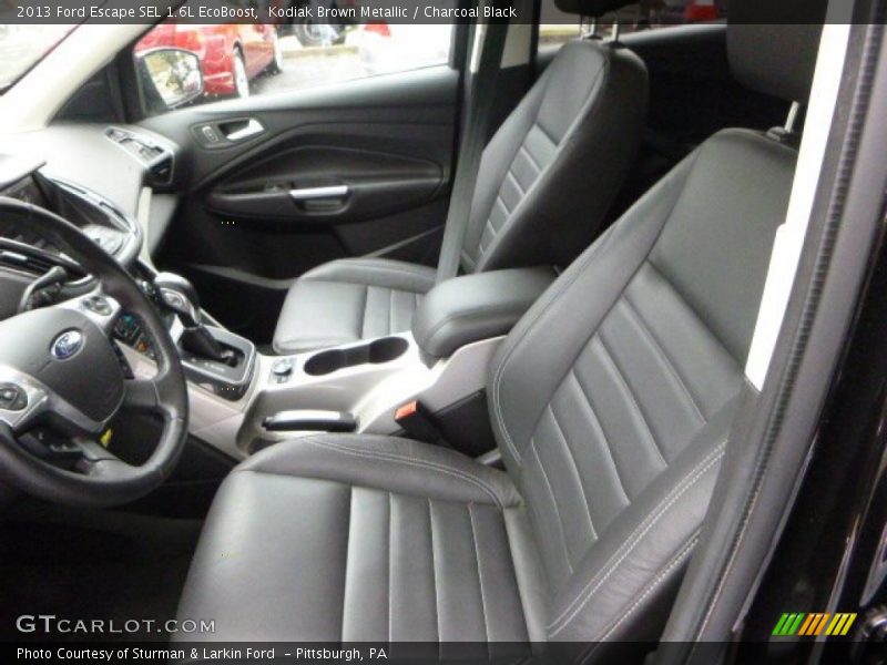 Kodiak Brown Metallic / Charcoal Black 2013 Ford Escape SEL 1.6L EcoBoost