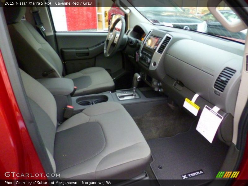 Cayenne Red / Gray 2015 Nissan Xterra S 4x4