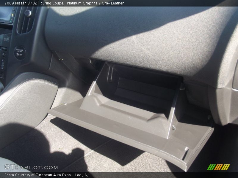 Platinum Graphite / Gray Leather 2009 Nissan 370Z Touring Coupe