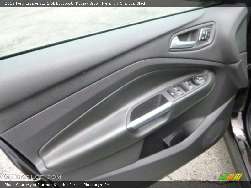 Kodiak Brown Metallic / Charcoal Black 2013 Ford Escape SEL 1.6L EcoBoost