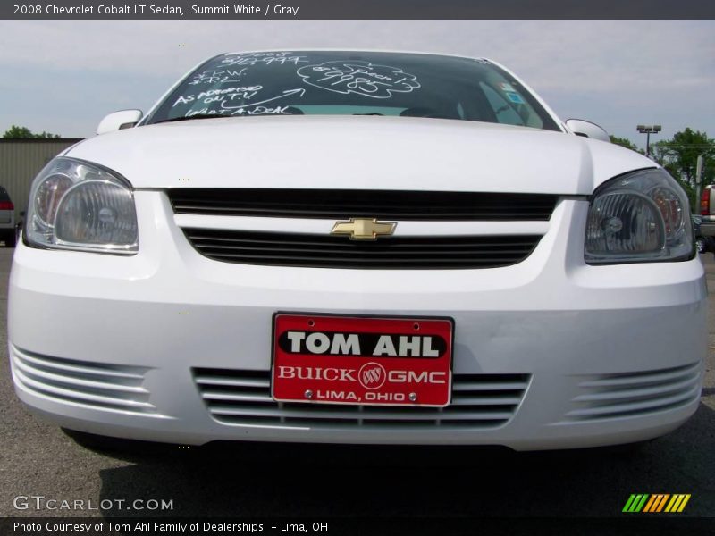 Summit White / Gray 2008 Chevrolet Cobalt LT Sedan