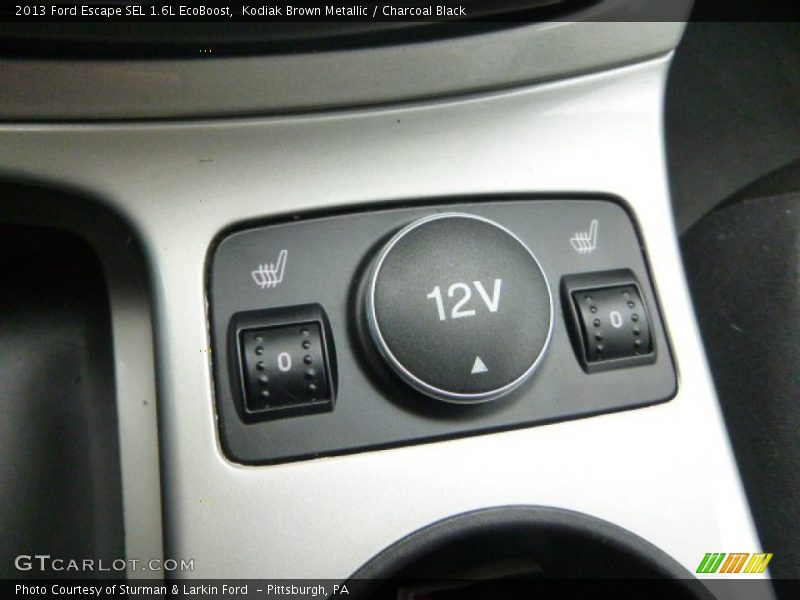 Kodiak Brown Metallic / Charcoal Black 2013 Ford Escape SEL 1.6L EcoBoost