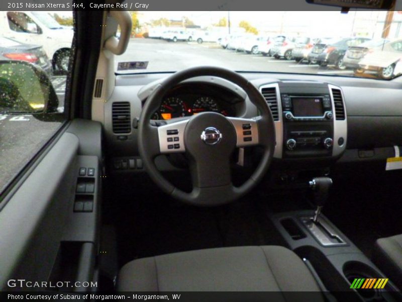 Cayenne Red / Gray 2015 Nissan Xterra S 4x4