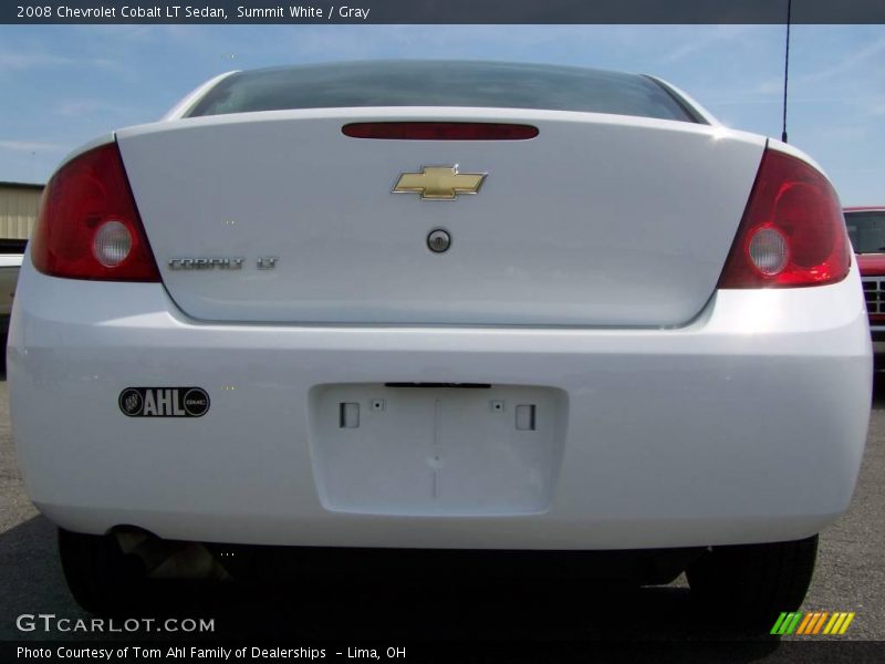 Summit White / Gray 2008 Chevrolet Cobalt LT Sedan