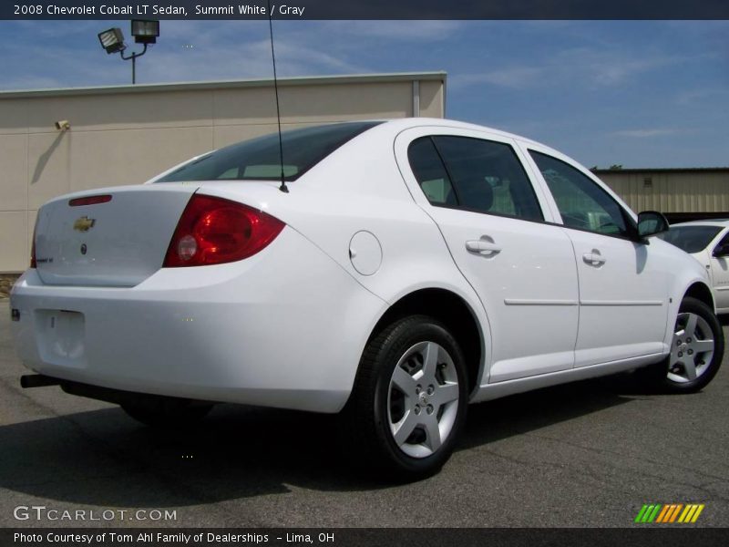 Summit White / Gray 2008 Chevrolet Cobalt LT Sedan