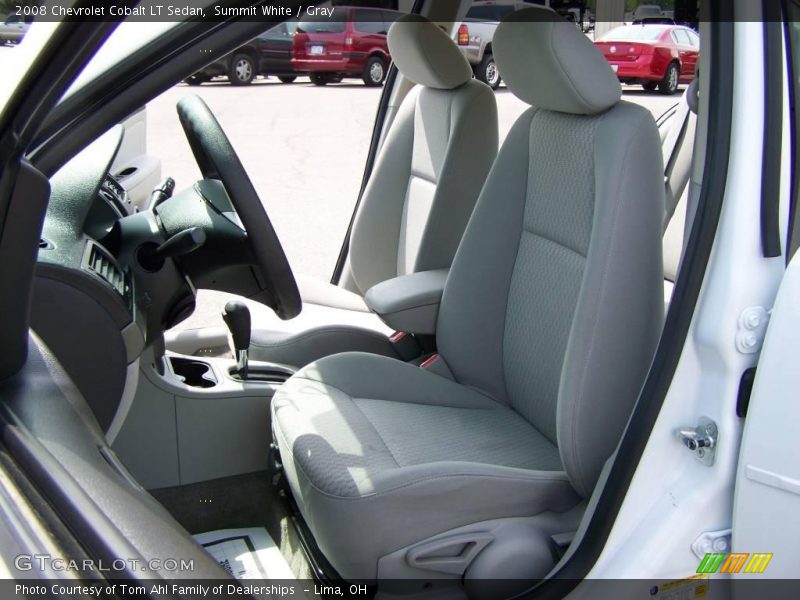Summit White / Gray 2008 Chevrolet Cobalt LT Sedan