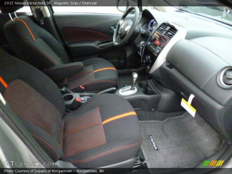 Front Seat of 2015 Versa Note SR