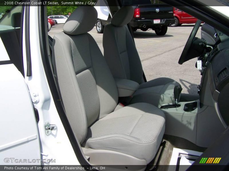 Summit White / Gray 2008 Chevrolet Cobalt LT Sedan
