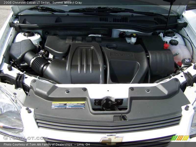 Summit White / Gray 2008 Chevrolet Cobalt LT Sedan