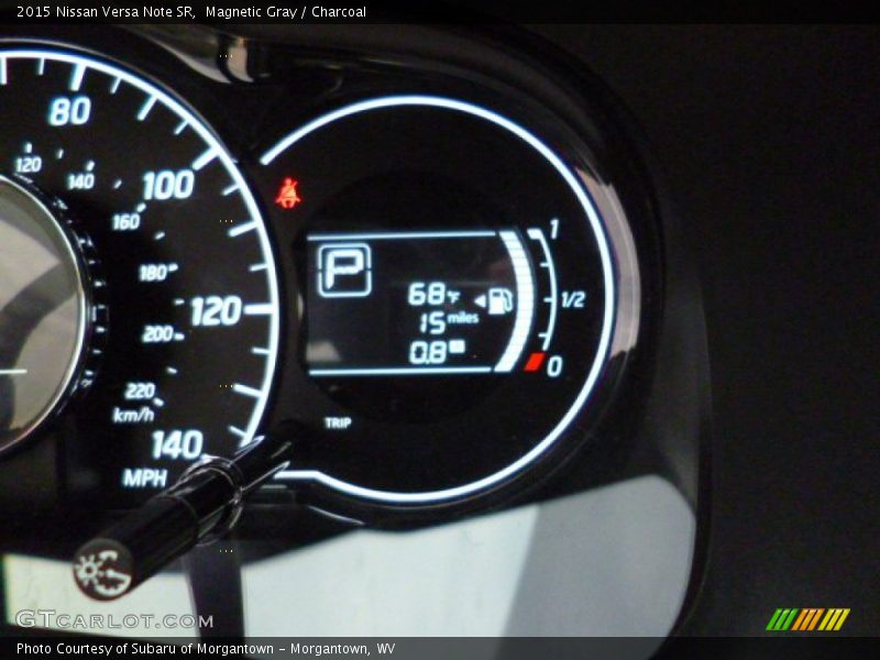 Magnetic Gray / Charcoal 2015 Nissan Versa Note SR