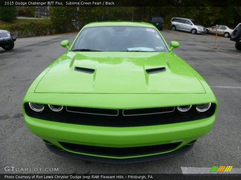  2015 Challenger R/T Plus Sublime Green Pearl