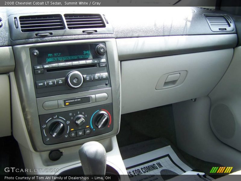 Summit White / Gray 2008 Chevrolet Cobalt LT Sedan
