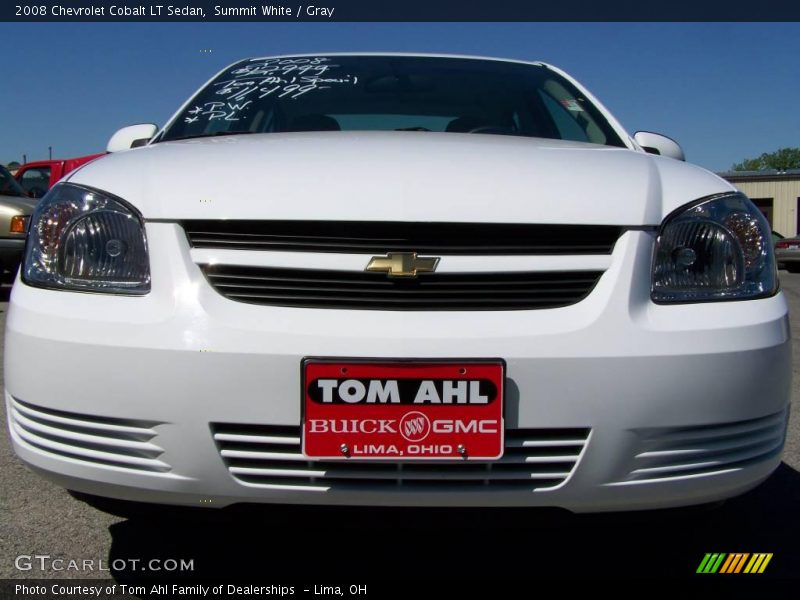 Summit White / Gray 2008 Chevrolet Cobalt LT Sedan