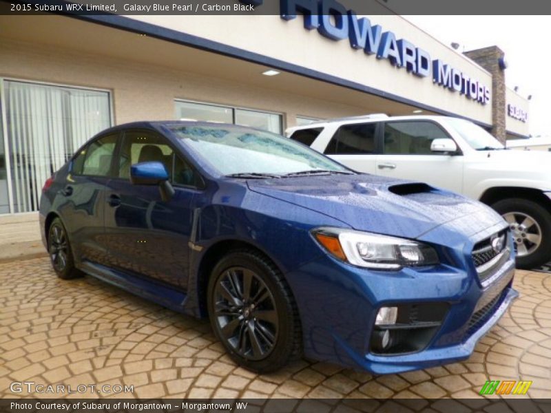 Galaxy Blue Pearl / Carbon Black 2015 Subaru WRX Limited