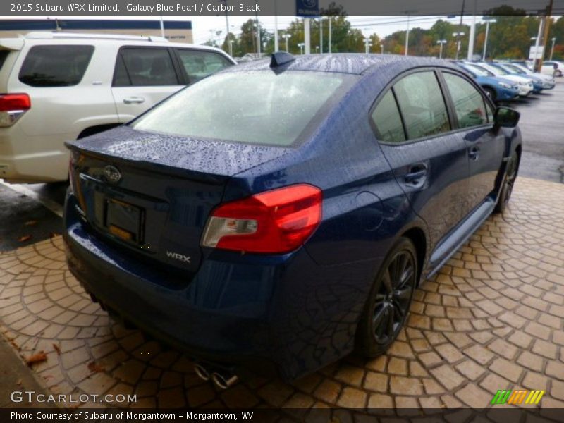 Galaxy Blue Pearl / Carbon Black 2015 Subaru WRX Limited