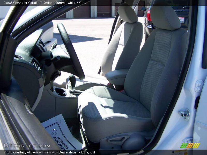 Summit White / Gray 2008 Chevrolet Cobalt LT Sedan