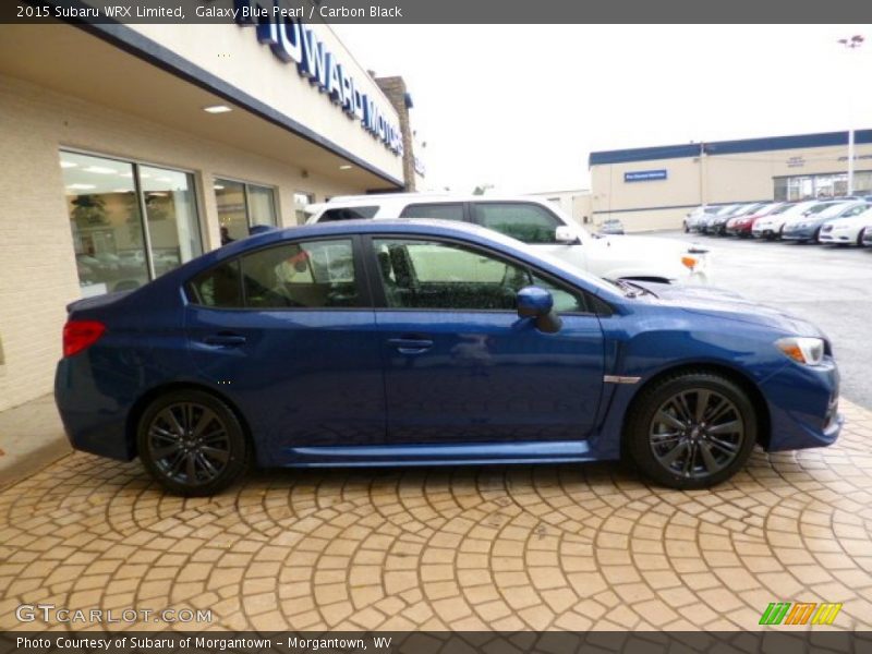 Galaxy Blue Pearl / Carbon Black 2015 Subaru WRX Limited