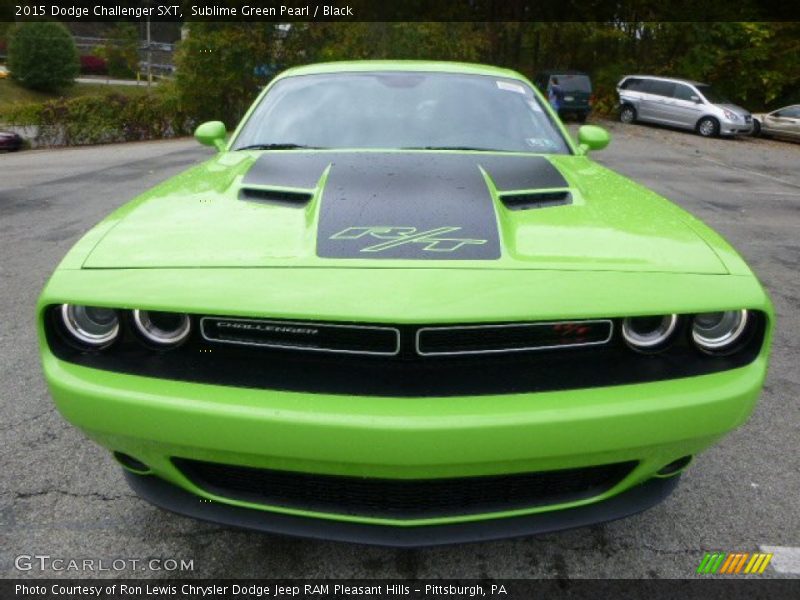  2015 Challenger SXT Sublime Green Pearl