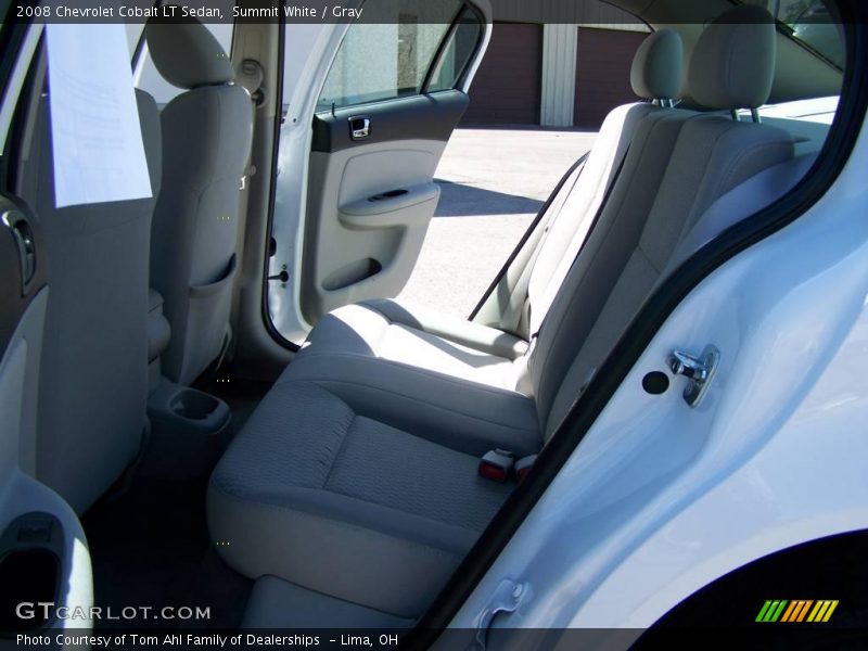Summit White / Gray 2008 Chevrolet Cobalt LT Sedan