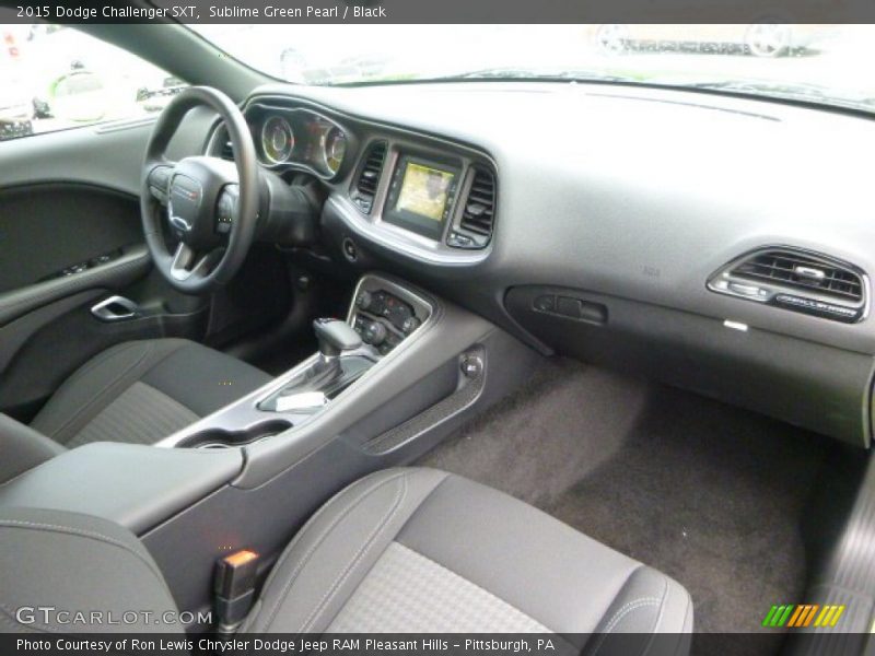  2015 Challenger SXT Black Interior