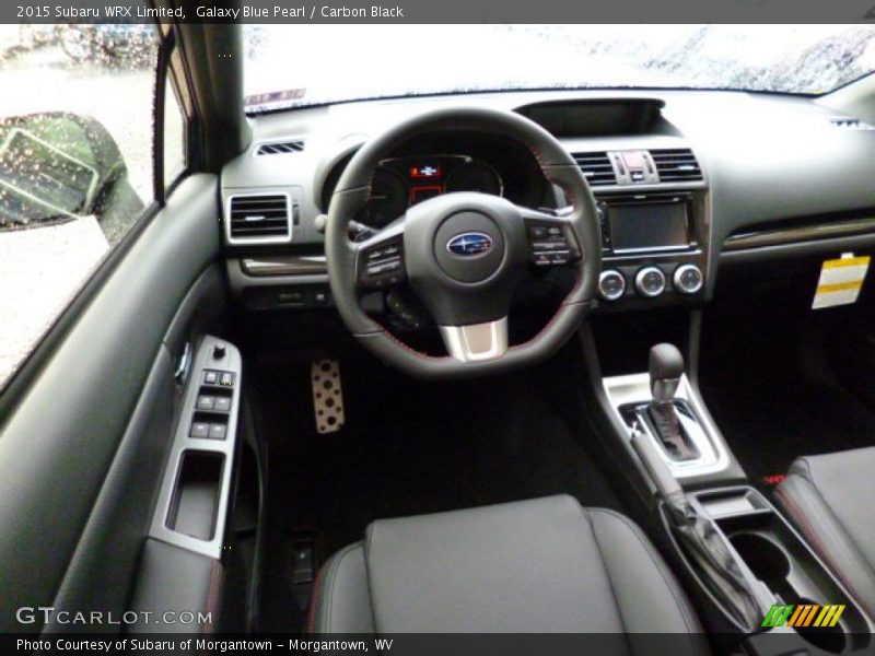 Dashboard of 2015 WRX Limited