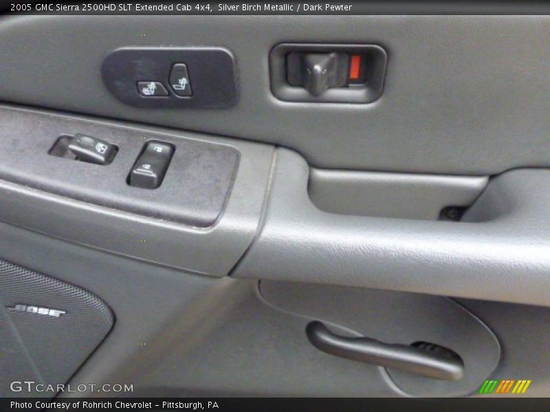 Silver Birch Metallic / Dark Pewter 2005 GMC Sierra 2500HD SLT Extended Cab 4x4