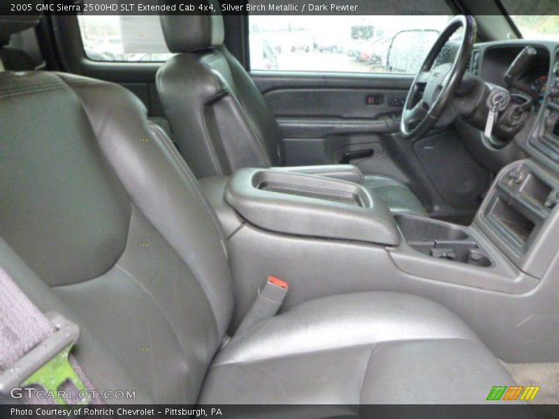 Silver Birch Metallic / Dark Pewter 2005 GMC Sierra 2500HD SLT Extended Cab 4x4