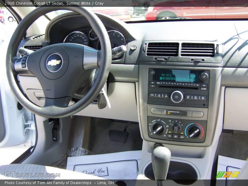 Summit White / Gray 2008 Chevrolet Cobalt LT Sedan