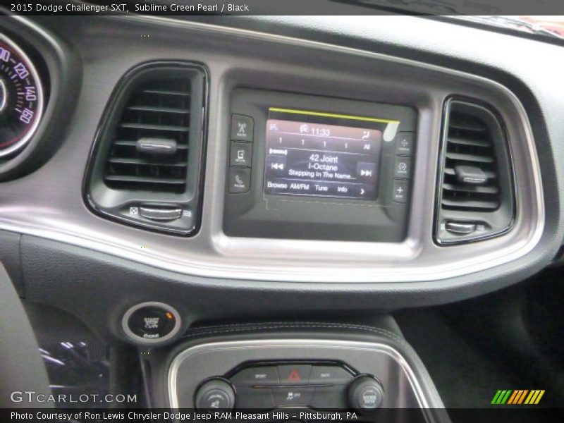 Sublime Green Pearl / Black 2015 Dodge Challenger SXT