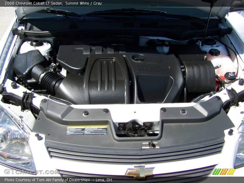 Summit White / Gray 2008 Chevrolet Cobalt LT Sedan