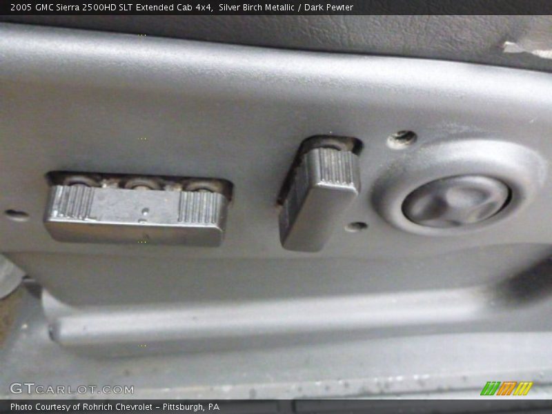 Silver Birch Metallic / Dark Pewter 2005 GMC Sierra 2500HD SLT Extended Cab 4x4