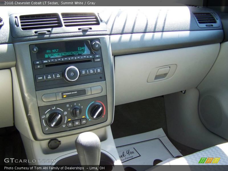 Summit White / Gray 2008 Chevrolet Cobalt LT Sedan