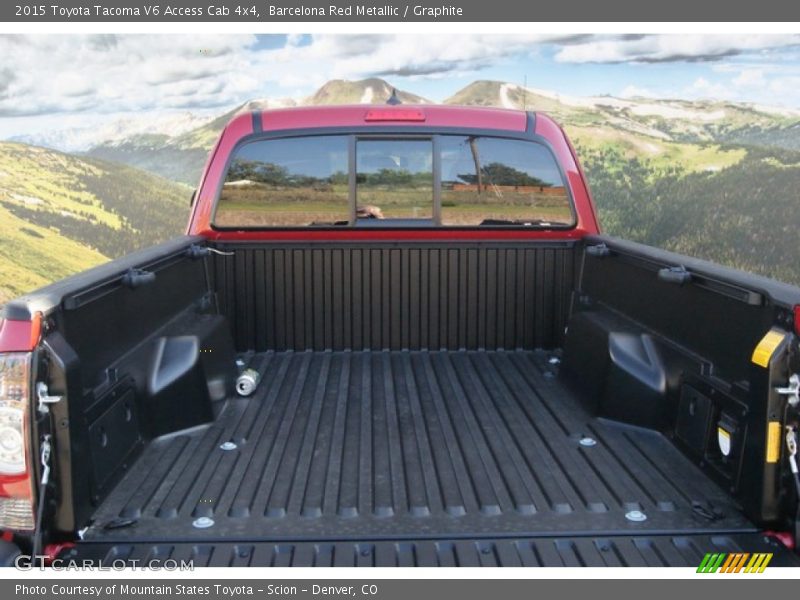 Barcelona Red Metallic / Graphite 2015 Toyota Tacoma V6 Access Cab 4x4