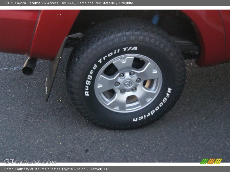 Barcelona Red Metallic / Graphite 2015 Toyota Tacoma V6 Access Cab 4x4