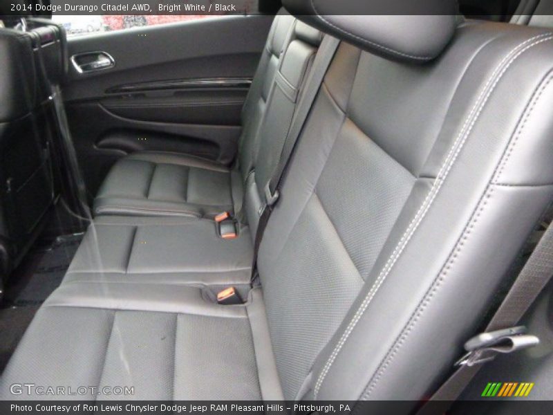 Bright White / Black 2014 Dodge Durango Citadel AWD