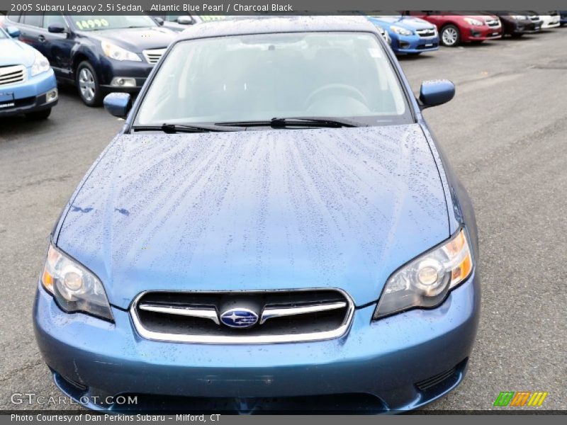 Atlantic Blue Pearl / Charcoal Black 2005 Subaru Legacy 2.5i Sedan