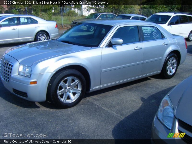 Bright Silver Metallic / Dark Slate Gray/Light Graystone 2006 Chrysler 300