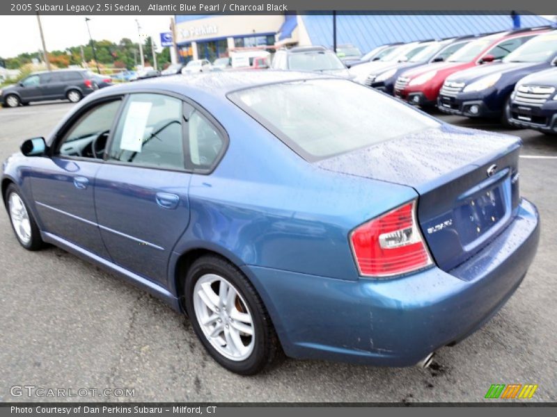 Atlantic Blue Pearl / Charcoal Black 2005 Subaru Legacy 2.5i Sedan