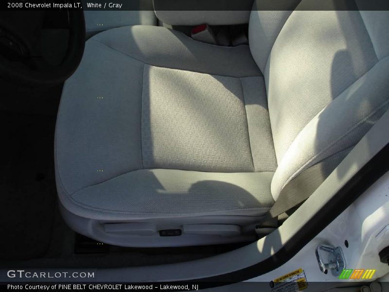 White / Gray 2008 Chevrolet Impala LT