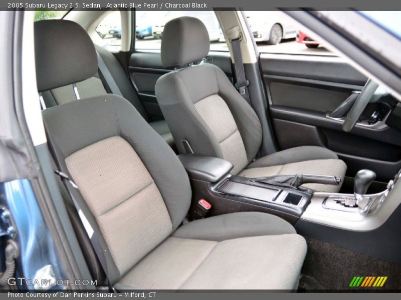 Atlantic Blue Pearl / Charcoal Black 2005 Subaru Legacy 2.5i Sedan