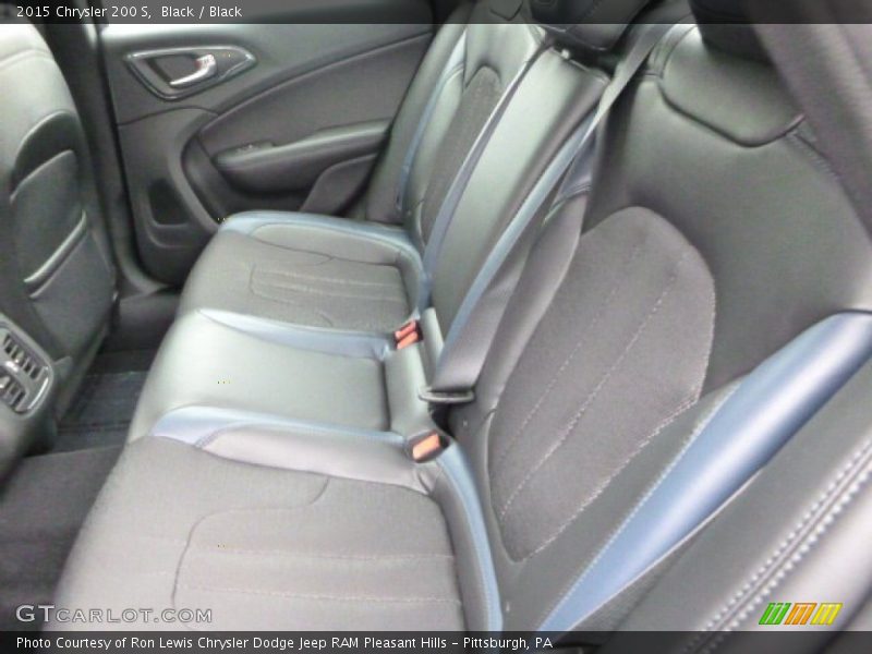Black / Black 2015 Chrysler 200 S
