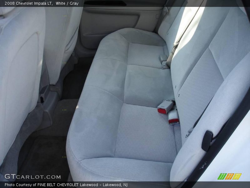 White / Gray 2008 Chevrolet Impala LT