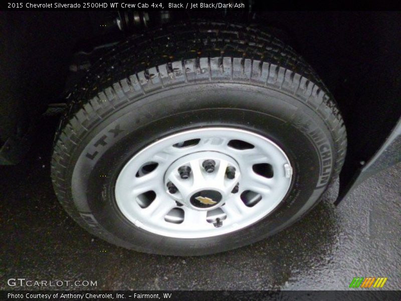 Black / Jet Black/Dark Ash 2015 Chevrolet Silverado 2500HD WT Crew Cab 4x4