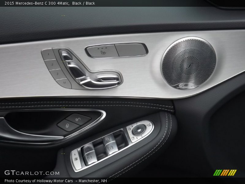 Black / Black 2015 Mercedes-Benz C 300 4Matic