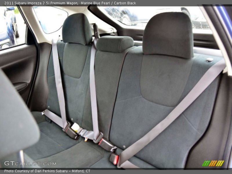 Marine Blue Pearl / Carbon Black 2011 Subaru Impreza 2.5i Premium Wagon