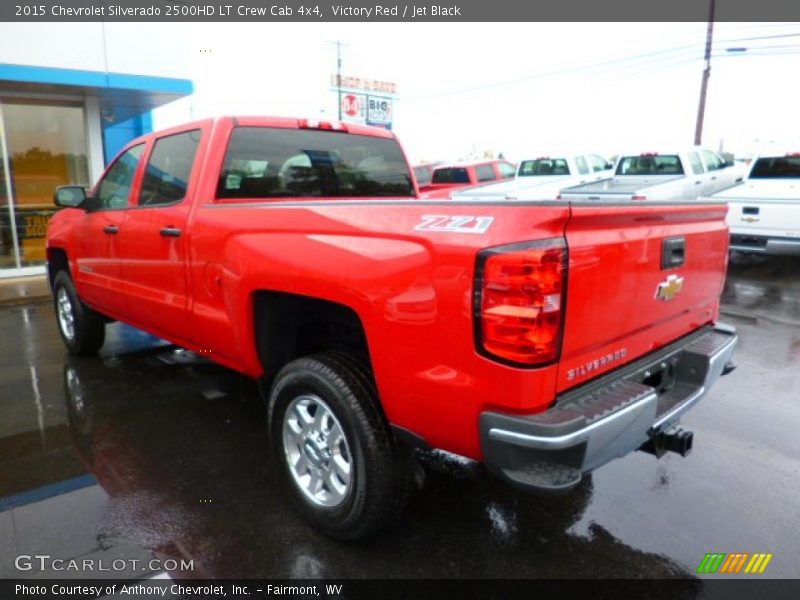 Victory Red / Jet Black 2015 Chevrolet Silverado 2500HD LT Crew Cab 4x4