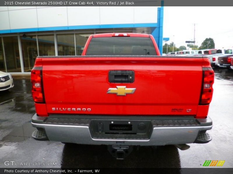 Victory Red / Jet Black 2015 Chevrolet Silverado 2500HD LT Crew Cab 4x4