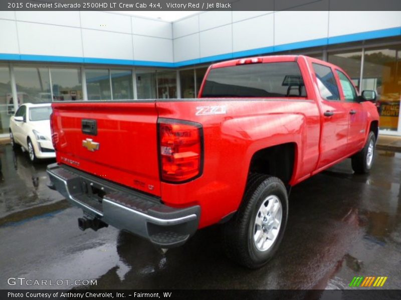Victory Red / Jet Black 2015 Chevrolet Silverado 2500HD LT Crew Cab 4x4