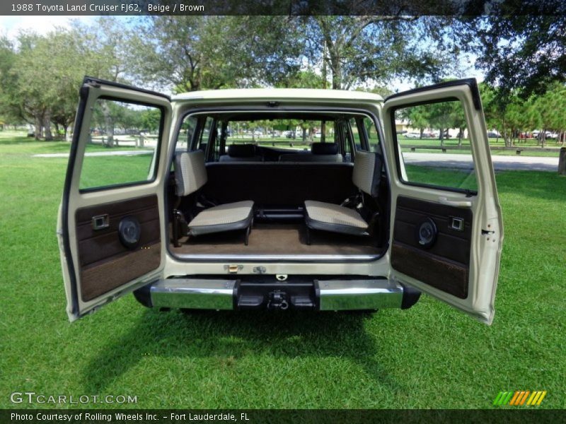  1988 Land Cruiser FJ62 Trunk