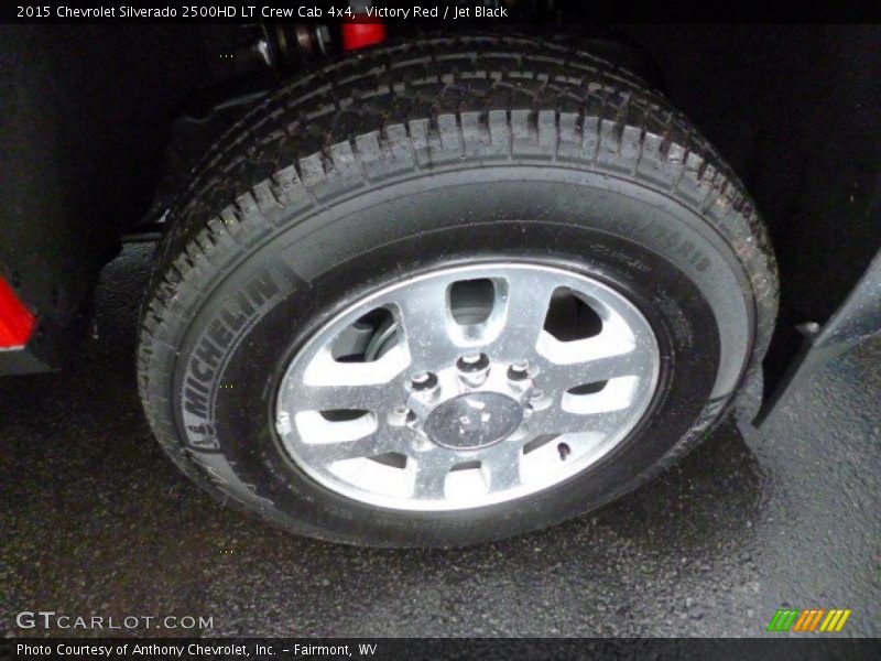 Victory Red / Jet Black 2015 Chevrolet Silverado 2500HD LT Crew Cab 4x4